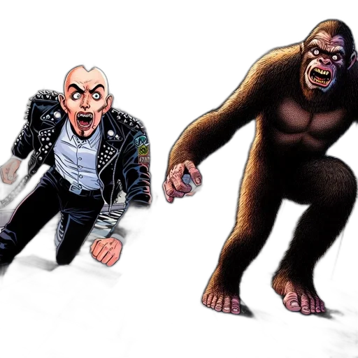 concept art, comic book art, cartoon, 3d render transparent PNG cut-out
