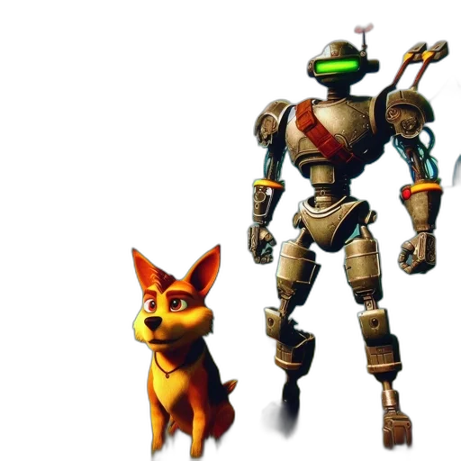 robot, animal, weapon, concept art transparent PNG cut-out