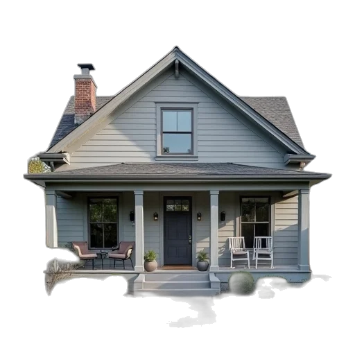 building, 3d render, photorealistic, exterior transparent PNG cut-out
