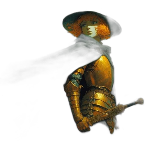 hat, robot, sword, weapon transparent PNG cut-out