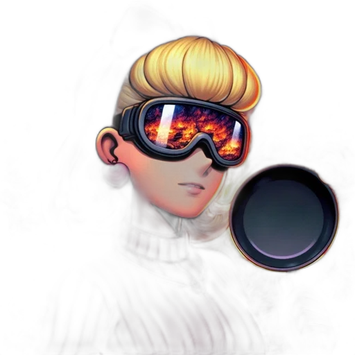 staff, hat, mask, face transparent PNG cut-out
