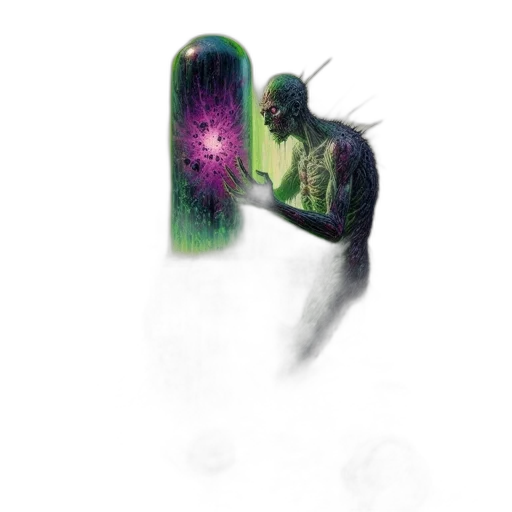 creature, staff, dragon, weapon transparent PNG cut-out