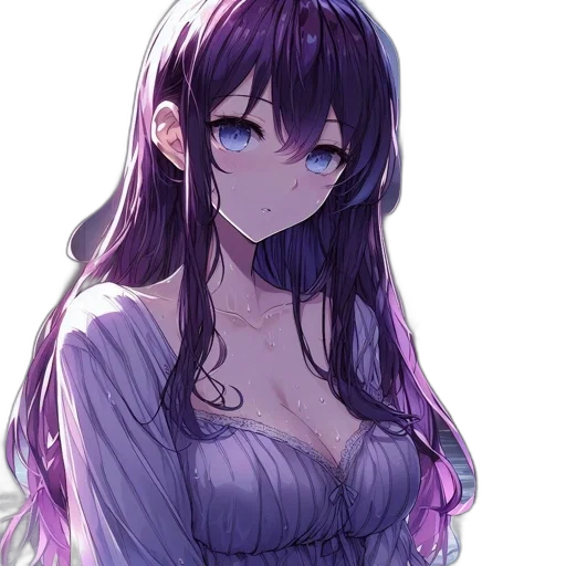 dress, crown, face, staff transparent PNG cut-out
