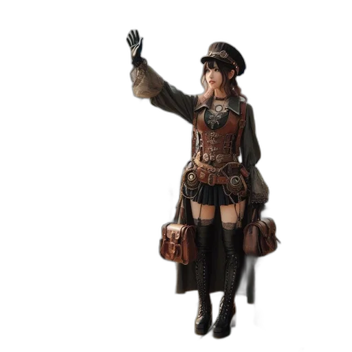 staff, hat, weapon, concept art transparent PNG cut-out