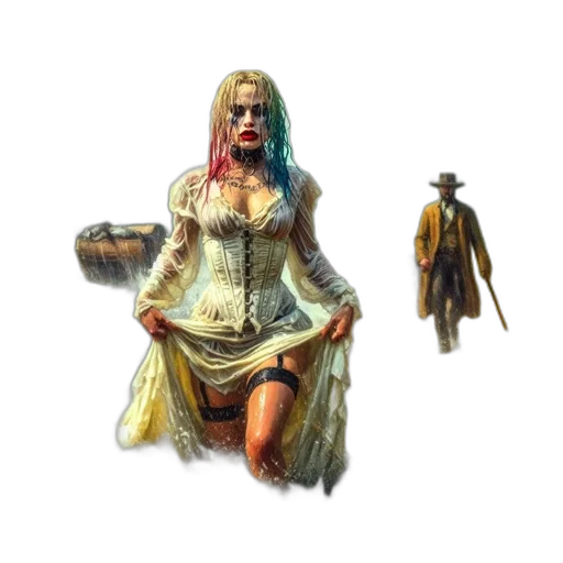 staff, dress, concept art, fantasy art transparent PNG cut-out