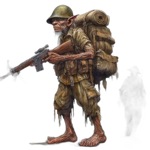 weapon, creature, concept art, fantasy art transparent PNG cut-out