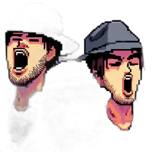 hat, face, mask, staff transparent PNG cut-out