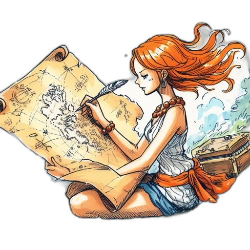 watercolor, fantasy art, concept art, comic book art transparent PNG cut-out