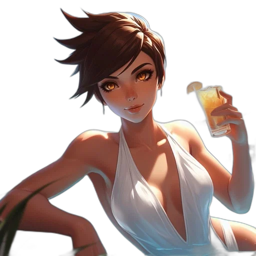 dress, concept art, anime, pixel art transparent PNG cut-out