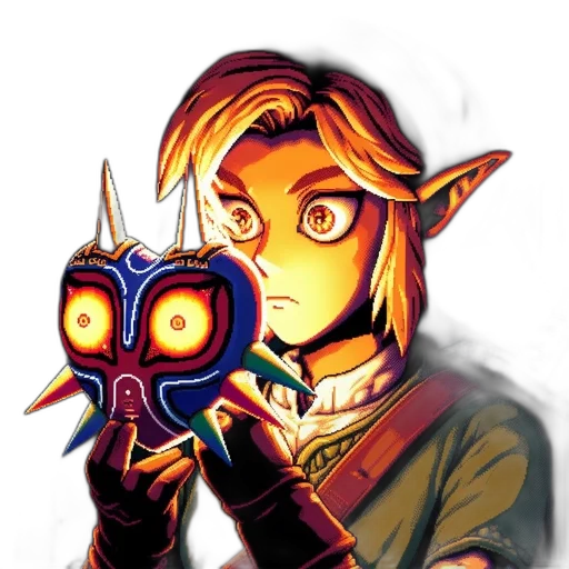 mask, face, staff, weapon transparent PNG cut-out