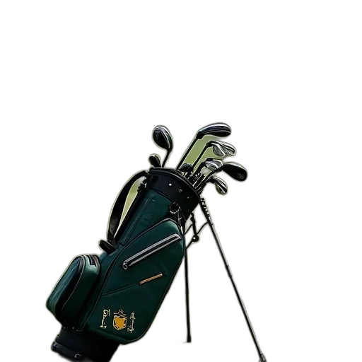 staff, 3d render, golf, bags transparent PNG cut-out