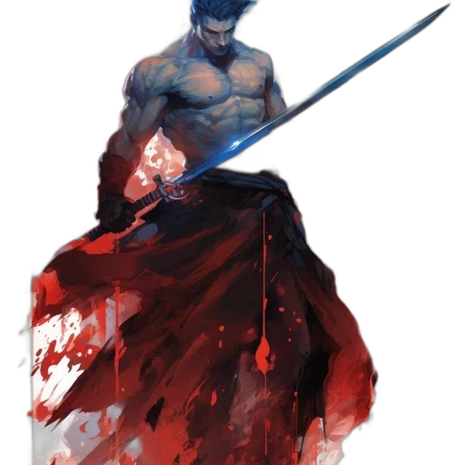 sword, weapon, staff, concept art transparent PNG cut-out