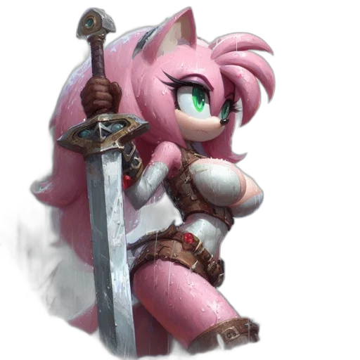 weapon, sword, staff, dragon transparent PNG cut-out