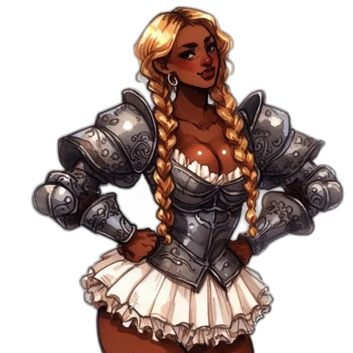 dress, concept art, fantasy art, pixel art transparent PNG cut-out