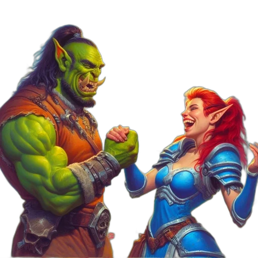 concept art, comic book art, fantasy art, fire transparent PNG cut-out