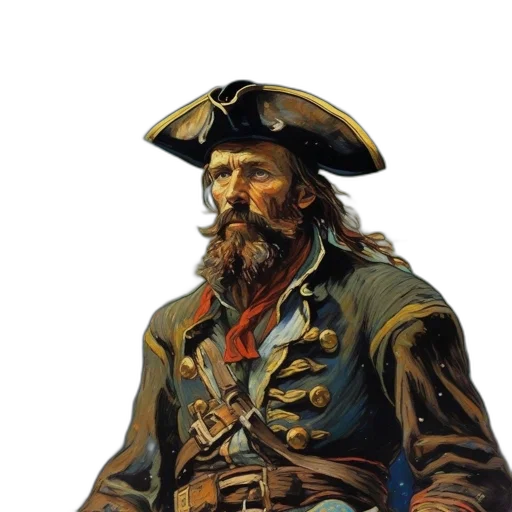 jacket, staff, hat, face transparent PNG cut-out