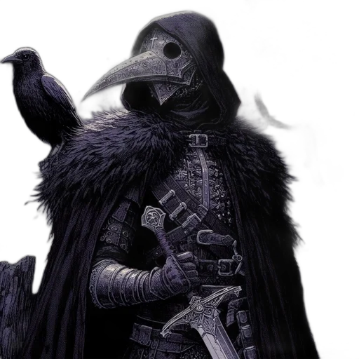 mask, animal, creature, staff transparent PNG cut-out