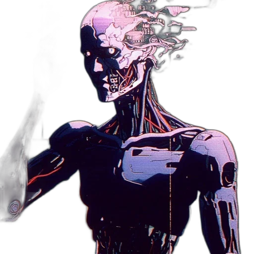 robot, mask, face, creature transparent PNG cut-out