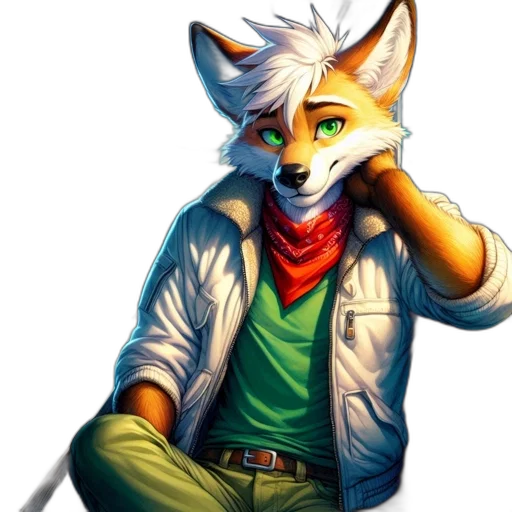 staff, jacket, animal, mask transparent PNG cut-out