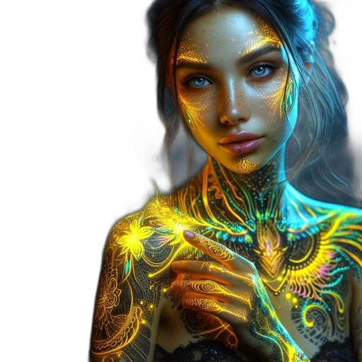 jewelry, dress, robot, face transparent PNG cut-out