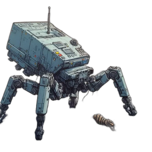 robot, weapon, creature, animal transparent PNG cut-out