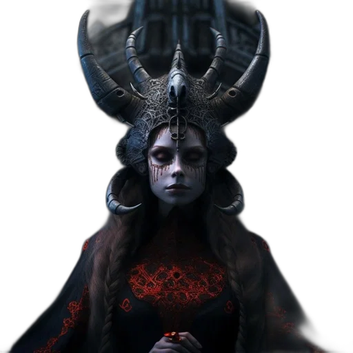 mask, crown, creature, face transparent PNG cut-out