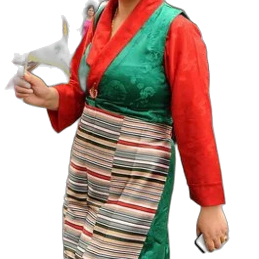 staff, dress, animal, 3d render transparent PNG cut-out