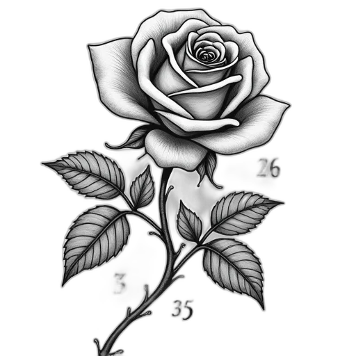 flower, crown, jewelry, pencil sketch transparent PNG cut-out