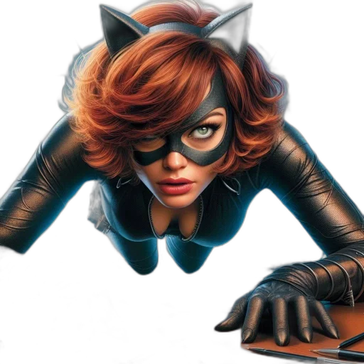 comic book art, concept art, cartoon, fantasy art transparent PNG cut-out