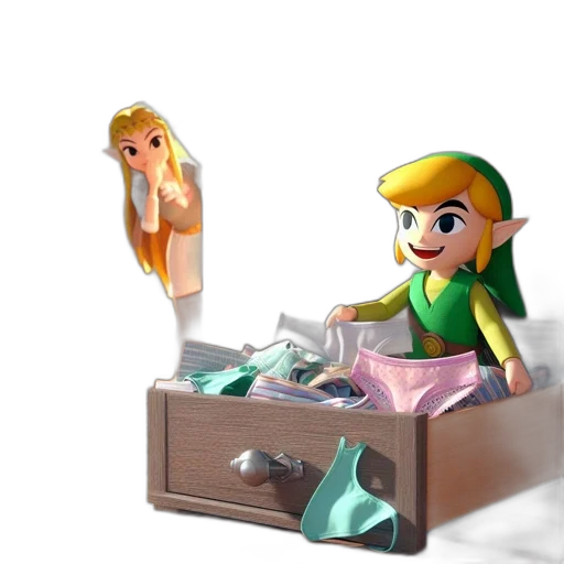 furniture, creature, weapon, 3d render transparent PNG cut-out