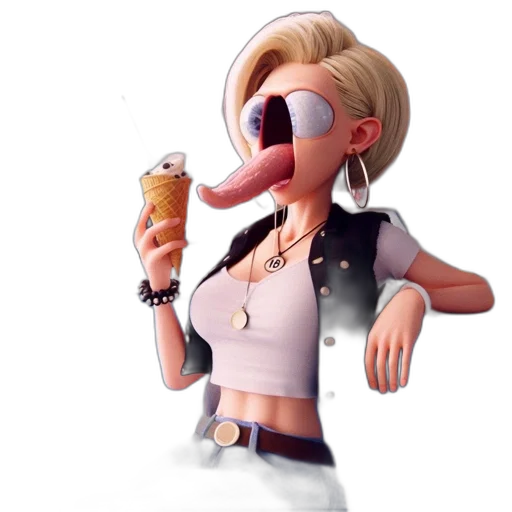 food, staff, creature, jacket transparent PNG cut-out