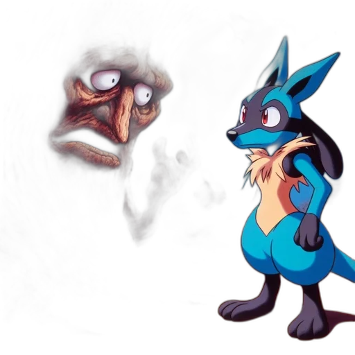 creature, mask, animal, concept art transparent PNG cut-out