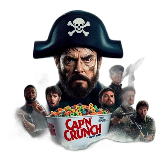 concept art, man, wearing, pirate transparent PNG cut-out