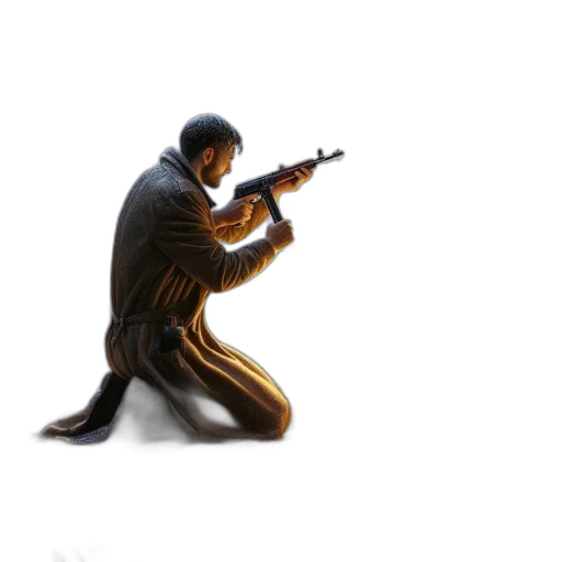 weapon, staff, animal, jacket transparent PNG cut-out