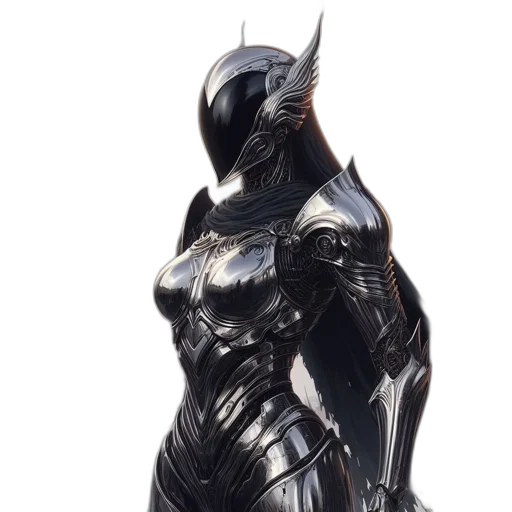 robot, dress, mask, concept art transparent PNG cut-out