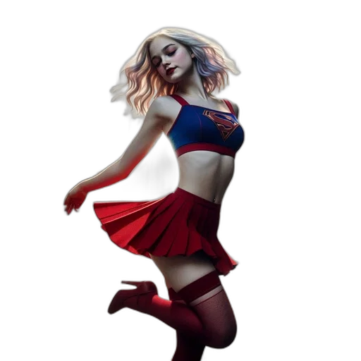 dress, concept art, comic book art, pixel art transparent PNG cut-out
