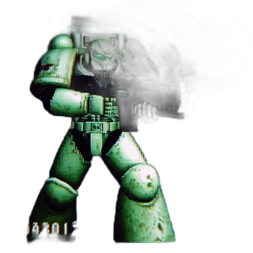 robot, weapon, staff, mask transparent PNG cut-out