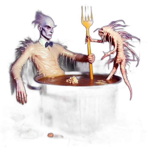creature, dragon, food, concept art transparent PNG cut-out