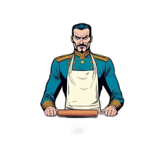 staff, food, jacket, cartoon transparent PNG cut-out