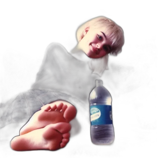bottle, shoes, creature, dragon transparent PNG cut-out