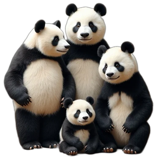 animal, 3d render, photorealistic, concept art transparent PNG cut-out