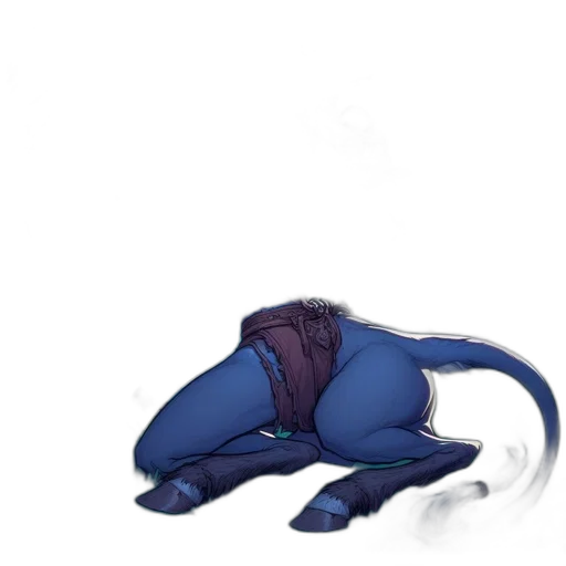 dragon, creature, animal, staff transparent PNG cut-out