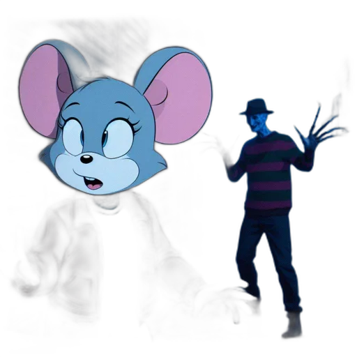 hat, staff, creature, animal transparent PNG cut-out