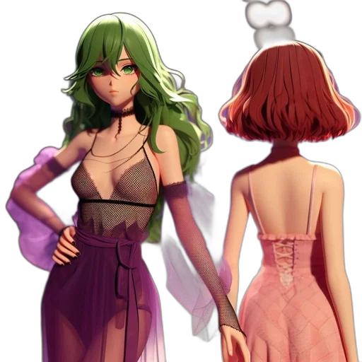 dress, concept art, fantasy art, pixel art transparent PNG cut-out