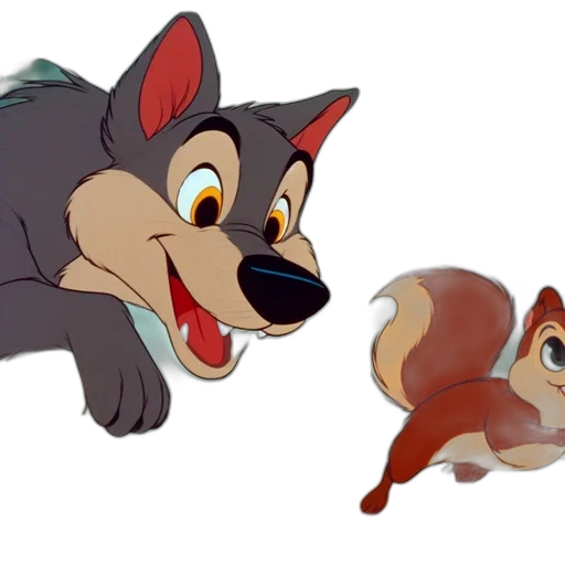 animal, concept art, cartoon, 3d render transparent PNG cut-out