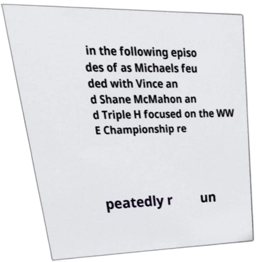 following, episo, des, michaels transparent PNG cut-out
