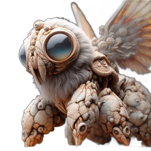 dragon, creature, animal, robot transparent PNG cut-out