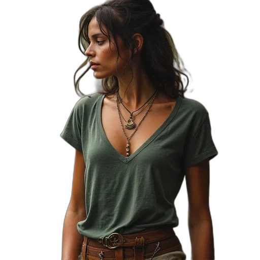jewelry, jacket, dress, staff transparent PNG cut-out