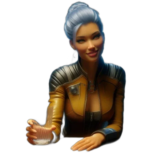 staff, concept art, pixel art, 3d render transparent PNG cut-out