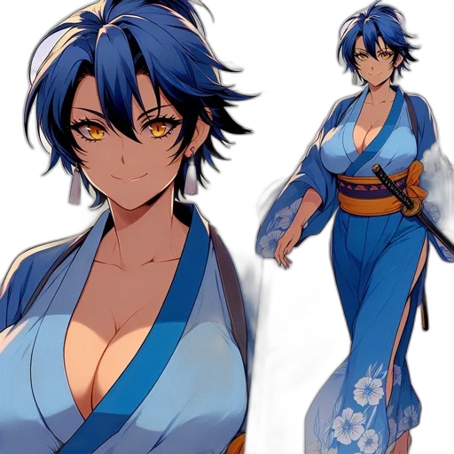 dress, concept art, anime, fantasy art transparent PNG cut-out